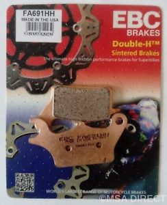 EBC Brakes Double-H Sintered Superbike Brake Pads Front - FA691HH EBC Brakes Double-H Sintered Superbike Brake Pads Front - FA691HH